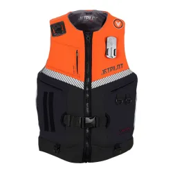 BLK/ORG VENTURE MENS NEO VEST