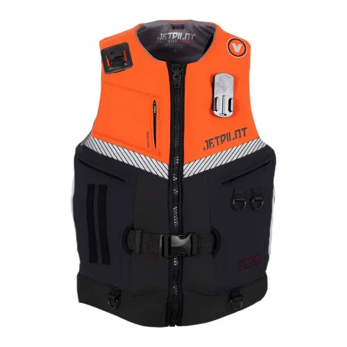 BLK/ORG VENTURE MENS NEO VEST