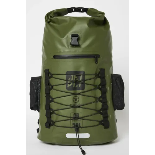 BLK/SAGE VENTURE 50L WATERPROOF BAG