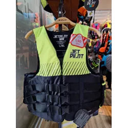 BLK/YEL HELIUM F/E MENS NYLON VEST
