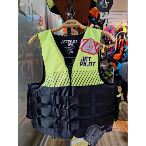 BLK/YEL HELIUM F/E MENS NYLON VEST