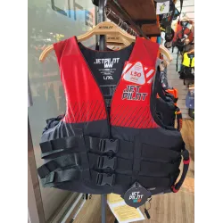 BLK/RED HELIUM F/E MENS NYLON VEST