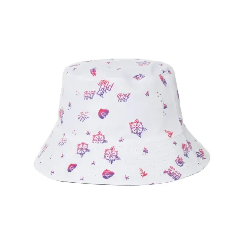 WHT/BLK FULL SEND REVO MENS BUCKET HAT