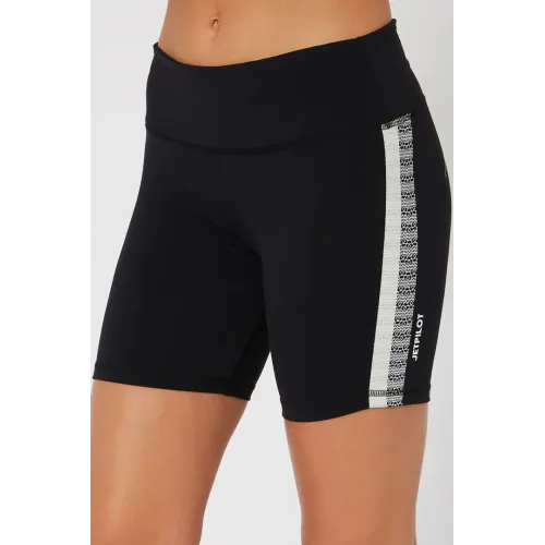 BLK/GRY PACER LADIES BIKE SHORT