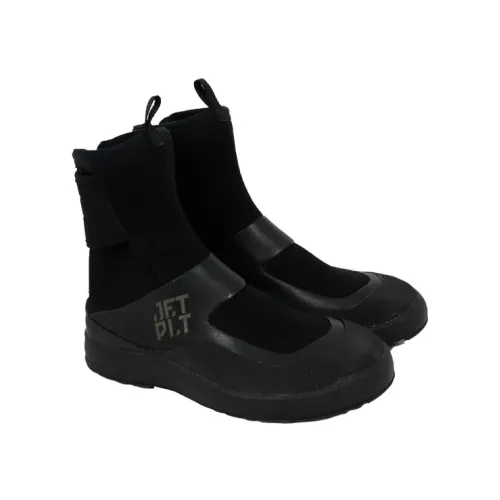 BLK TURBO REAR ZIP MENS NEO BOOT