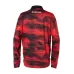 RED CAMO VENTURE MENS LS FISHING POLO