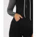 BLK PACER LS HOODED LADIES RASHIE