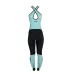 Jetpilot Rx Womens Long Jane Wetsuit - Black/Teal