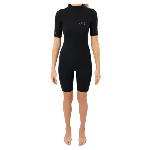Jetpilot Flight 2X2 Womens Springsuit - Black