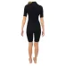 Jetpilot Flight 2X2 Womens Springsuit - Black